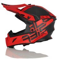 Кроссовый шлем Acerbis Steel Carbon Red 2